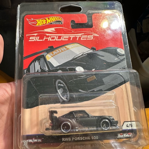 Hot Wheels Other - Hot Wheels Premium Car Culture Silhouettes RWB Porsche 930 Die Cast 4/5 New